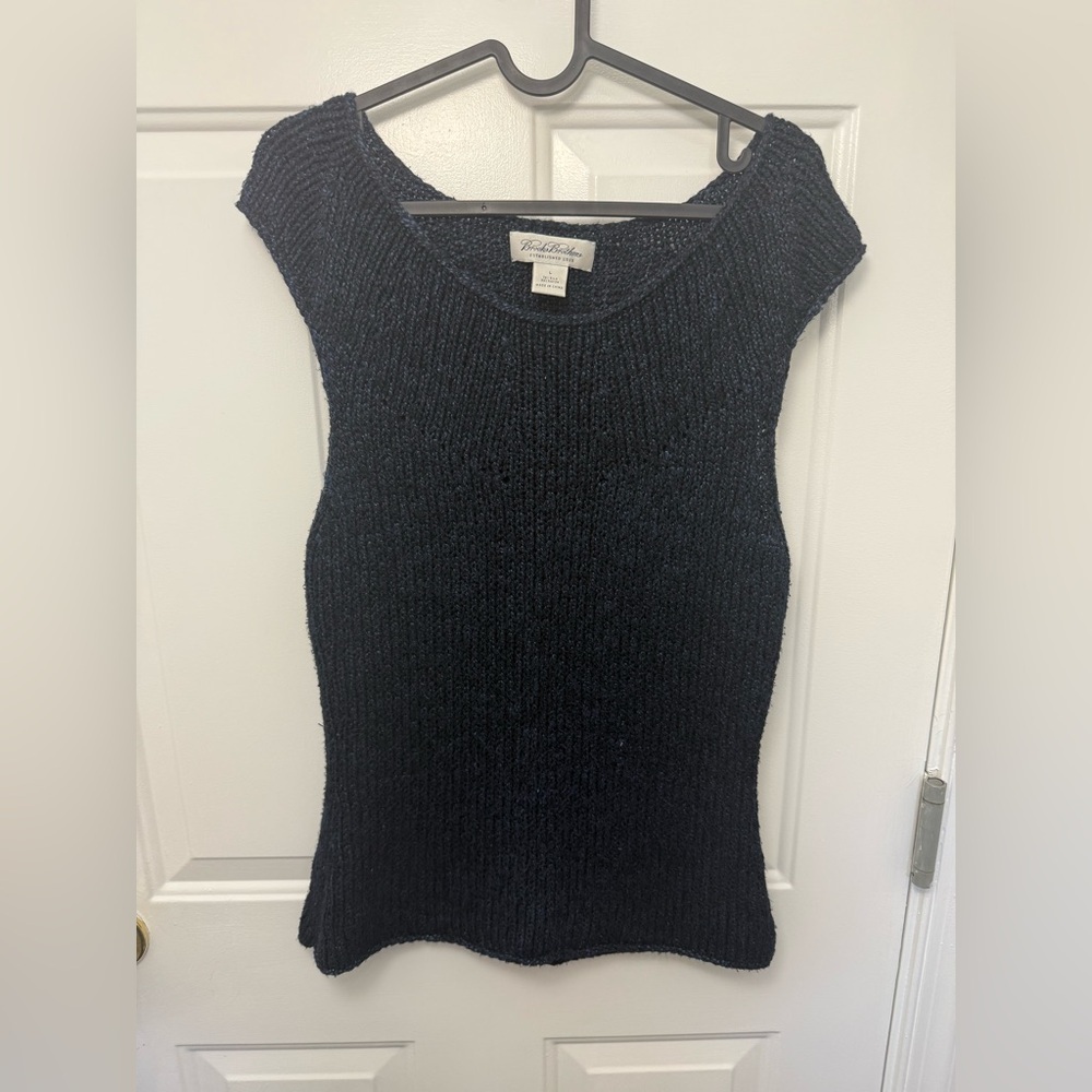 Silk Blend Off The Shoulder Sweater Size Large Y2K Coquette Whimsigoth